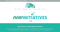 Desktop Screenshot of newinitiativeshr.com